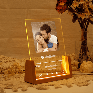 personalised spotify plaque