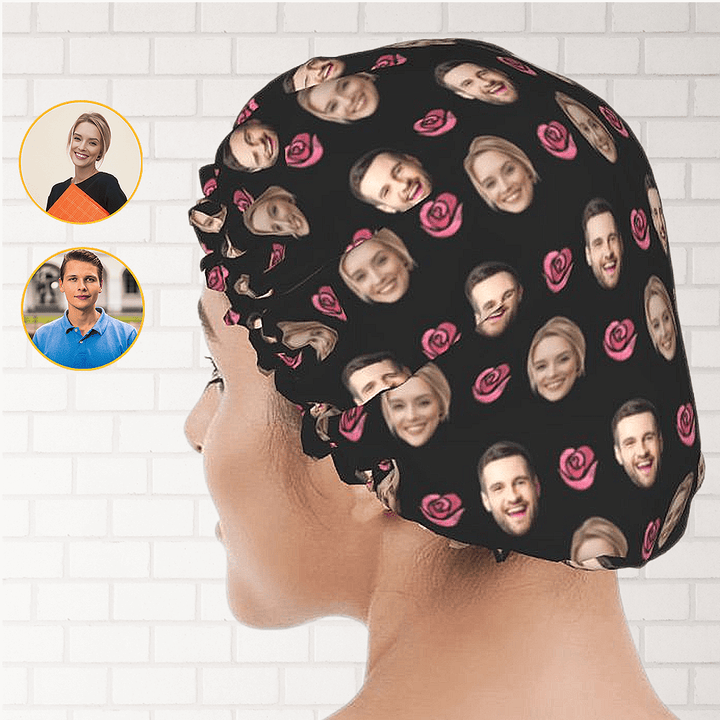 photo shower cap