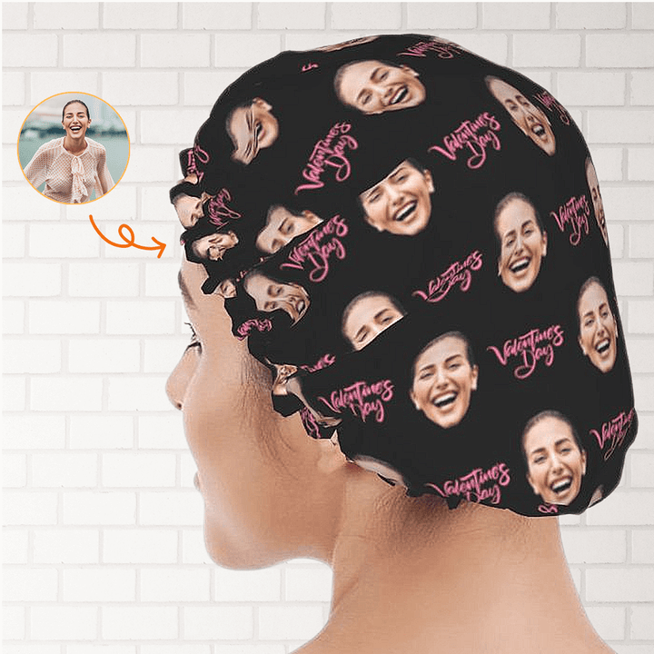 photo shower cap