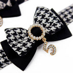 Luxe Bow Tie Collar with Nameplate