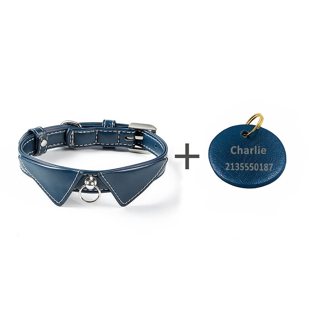 Shirt Collar Dog Collar with Name