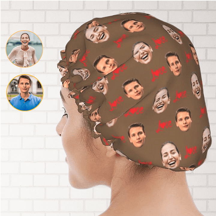 custom shower cap