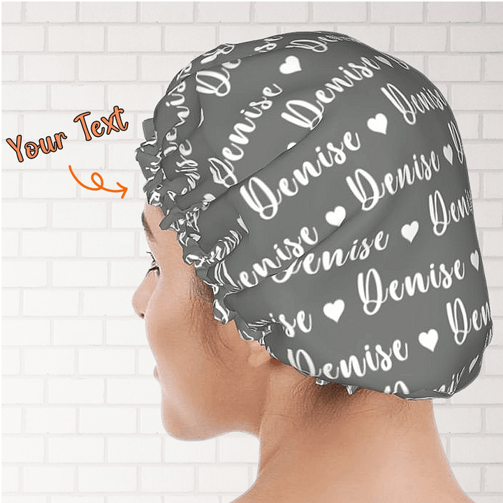 custom shower cap