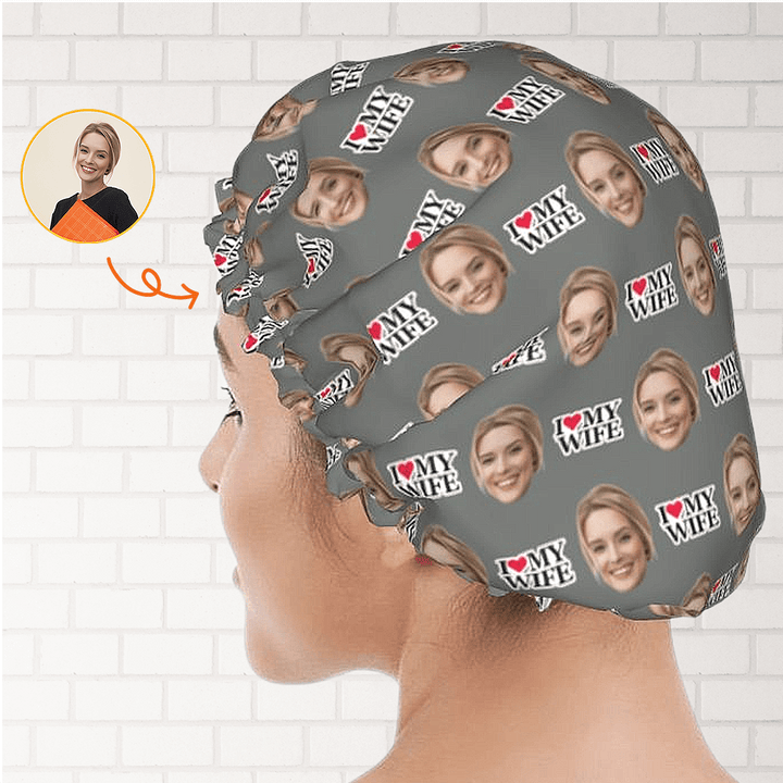 personalized shower cap