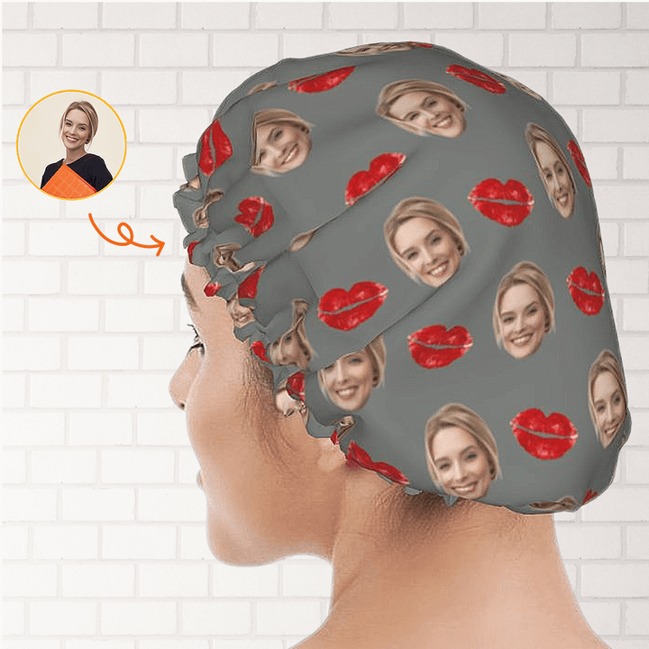 photo shower cap