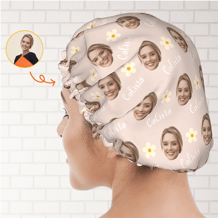 custom shower cap