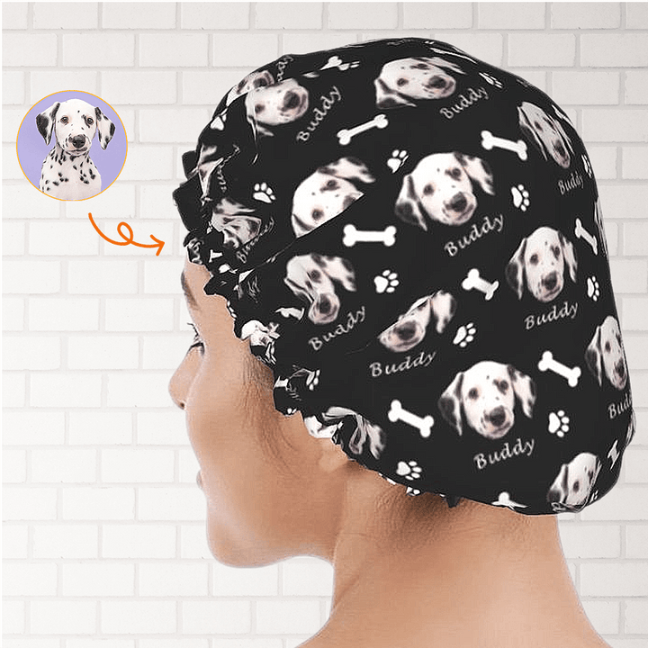 custom shower cap