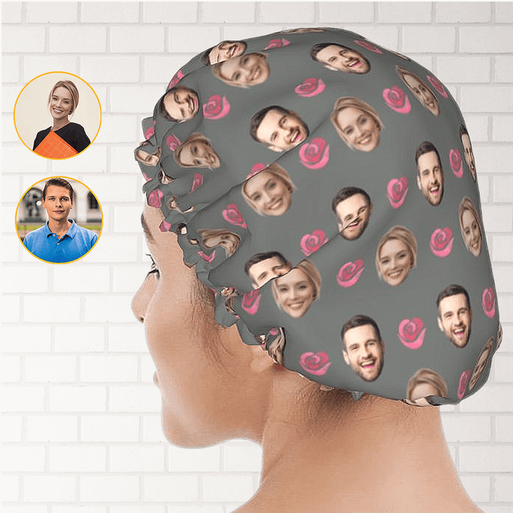 photo shower cap