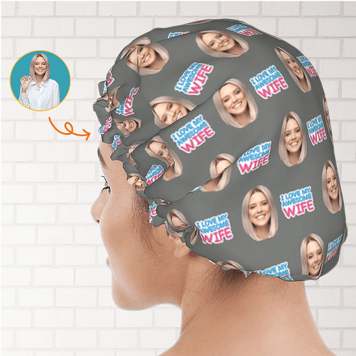 custom shower cap