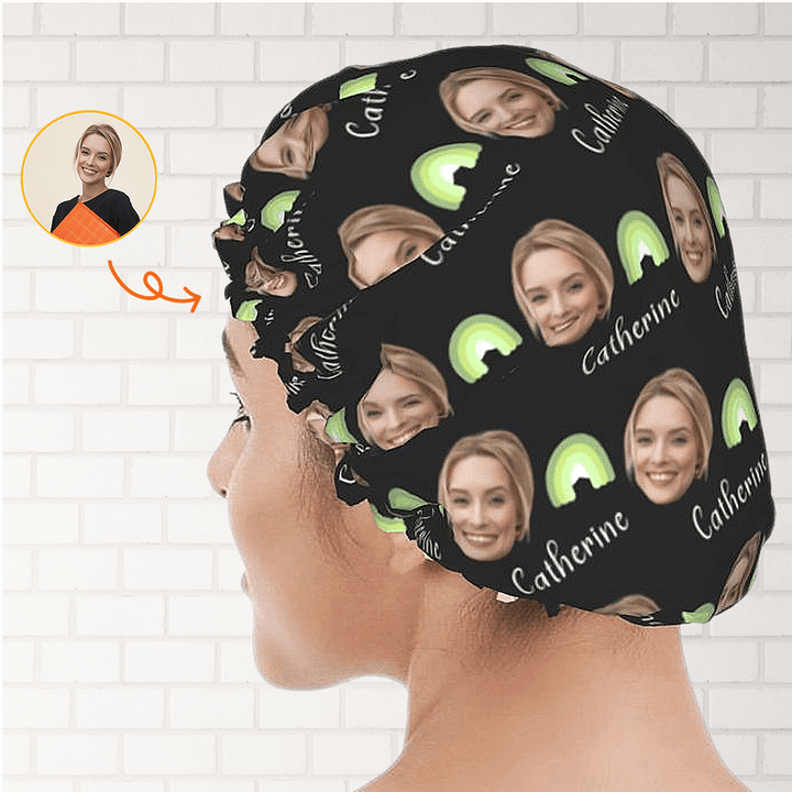 custom shower cap