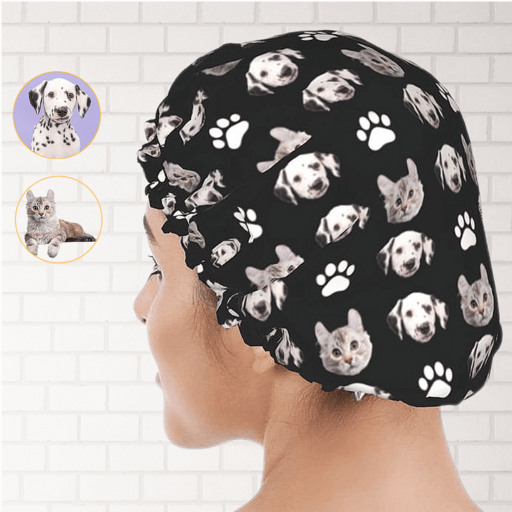 custom shower cap