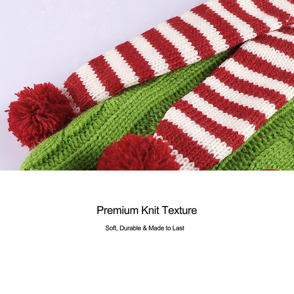 Personalized Embroidered Knitted Christmas Stocking