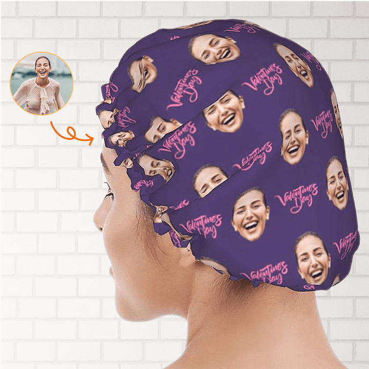 photo shower cap