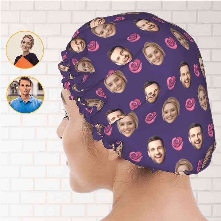 photo shower cap