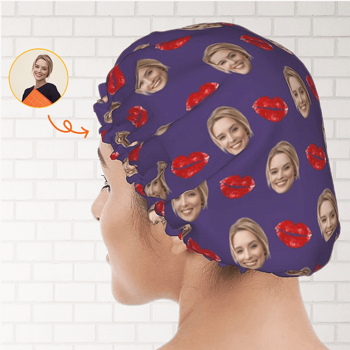 photo shower cap