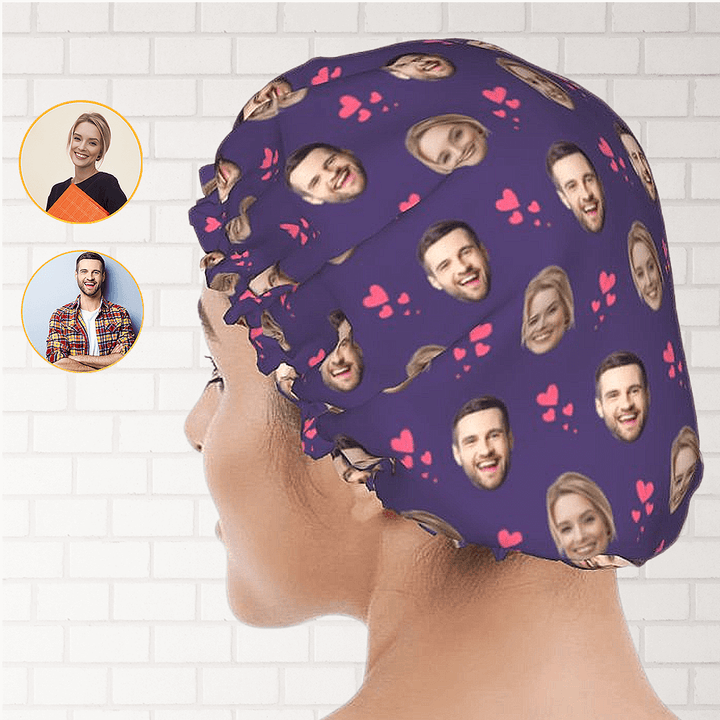 photo shower cap