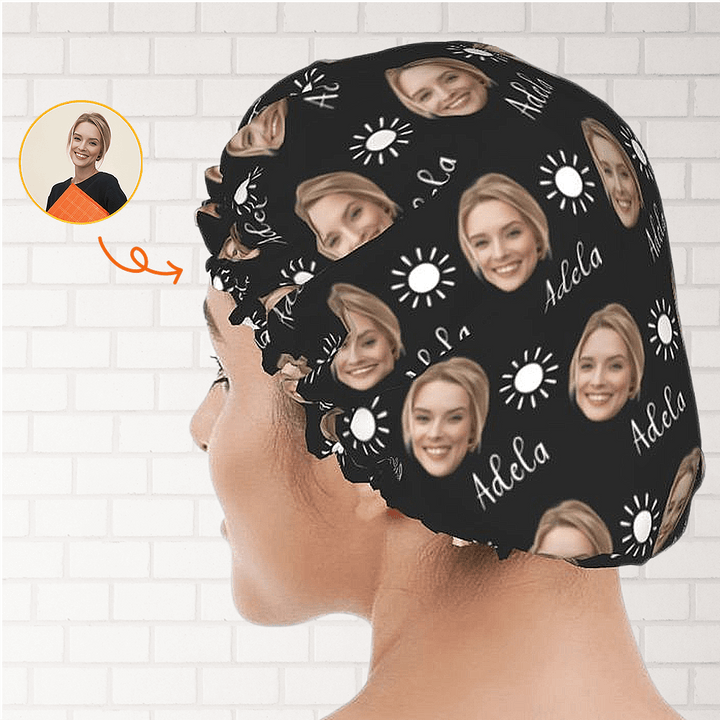 custom shower cap