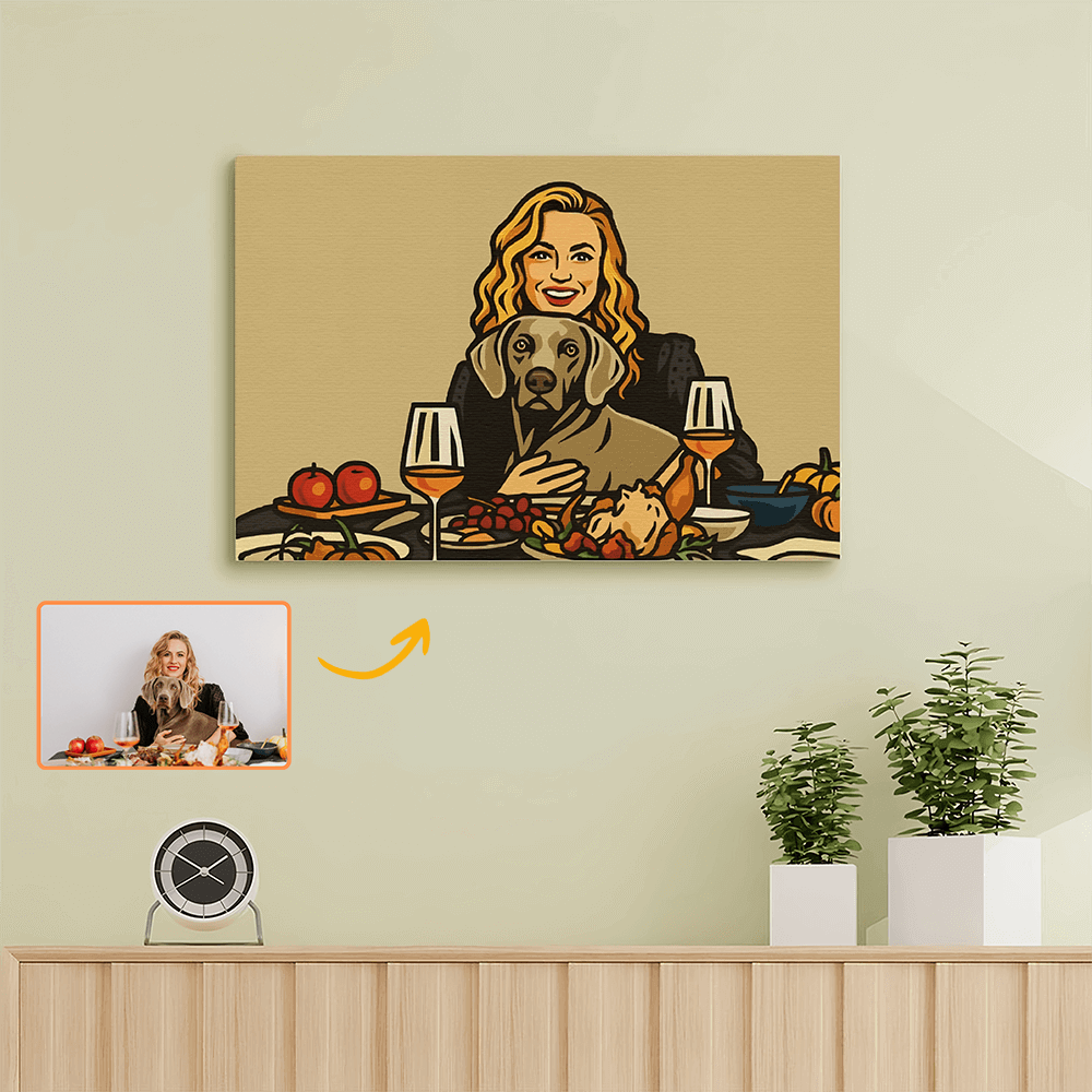 Custom Portrait Canvas