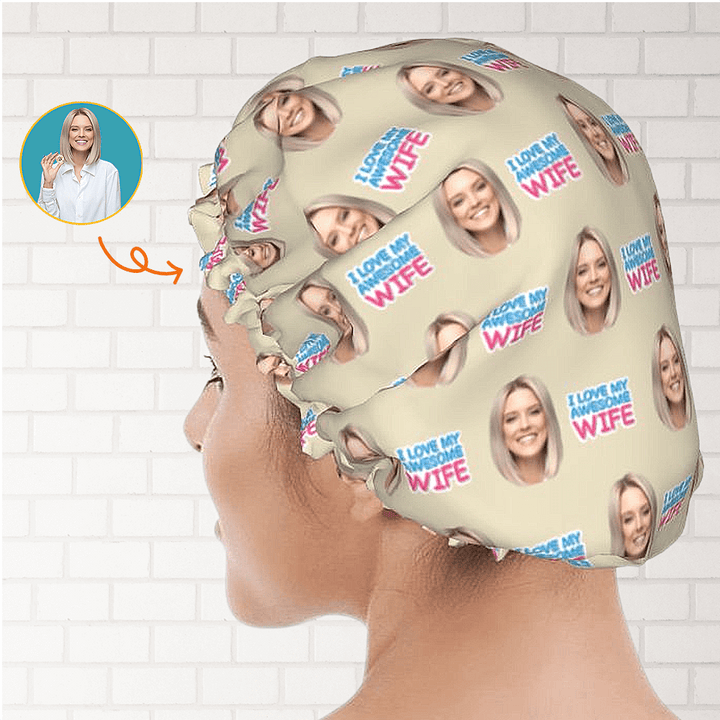 custom shower cap