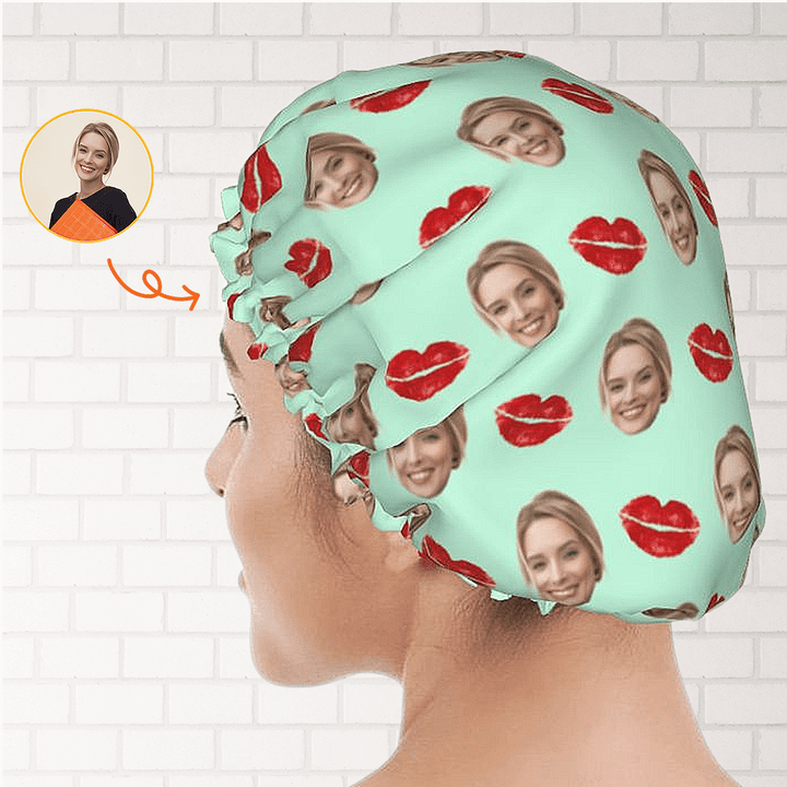 photo shower cap