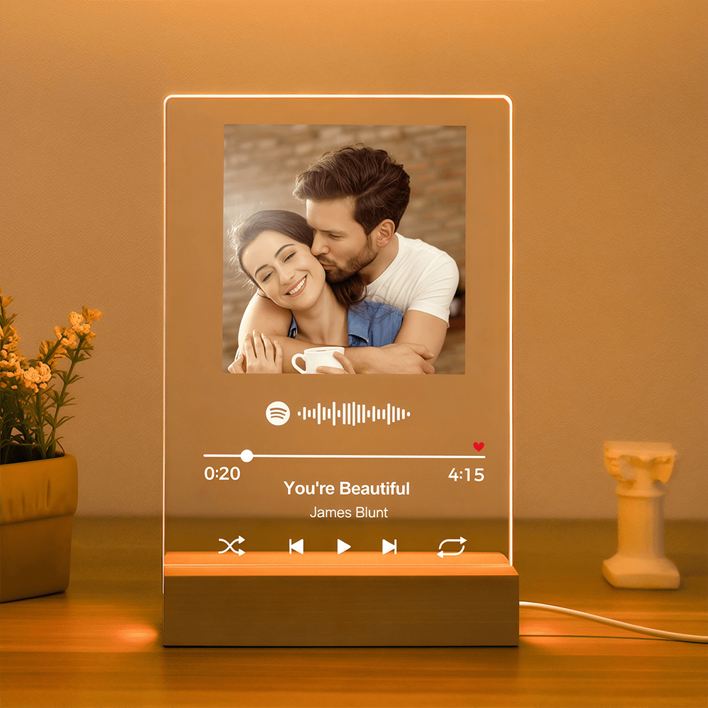 personalised spotify plaque