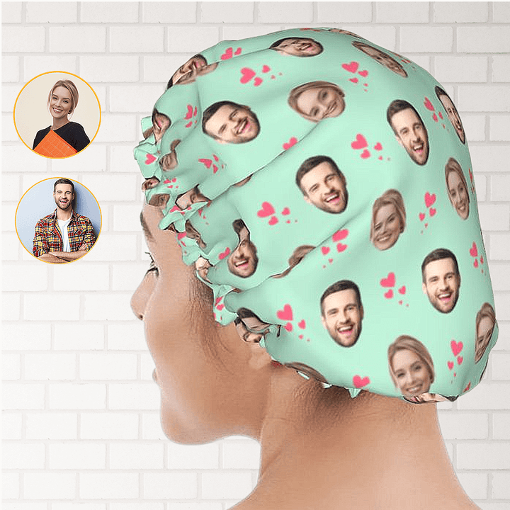 photo shower cap