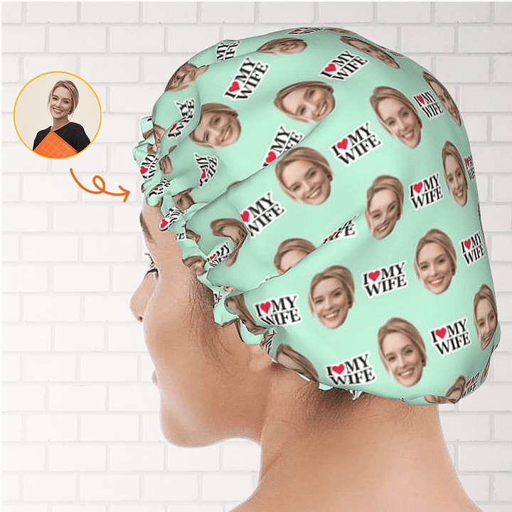 personalized shower cap