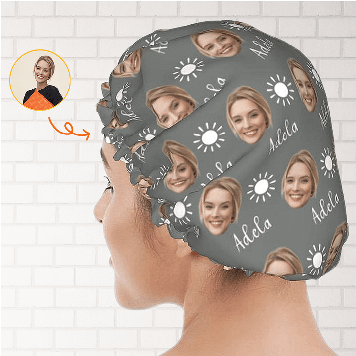 custom shower cap