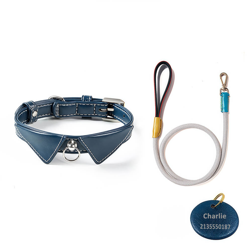 Shirt Collar Dog Collar with Name