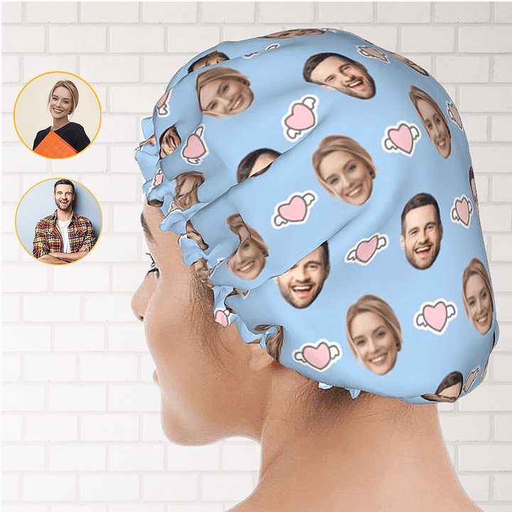 photo shower cap