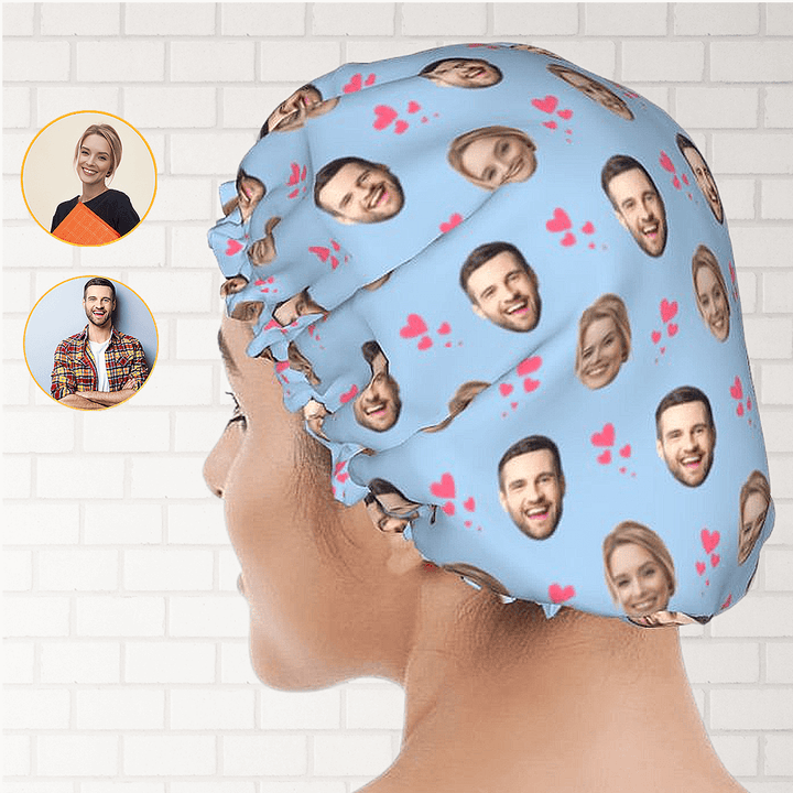 photo shower cap