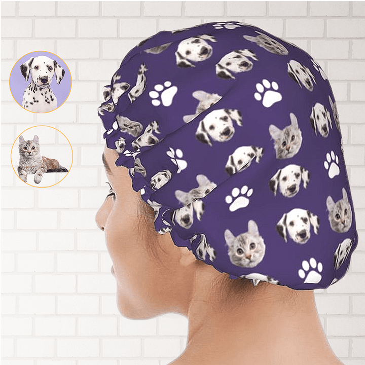 custom shower cap