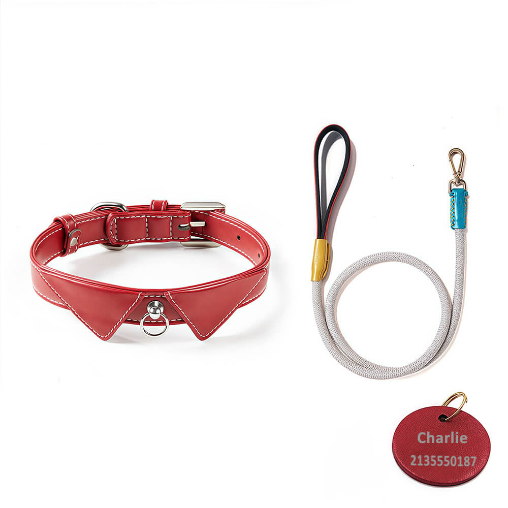 Shirt Collar Dog Collar with Name