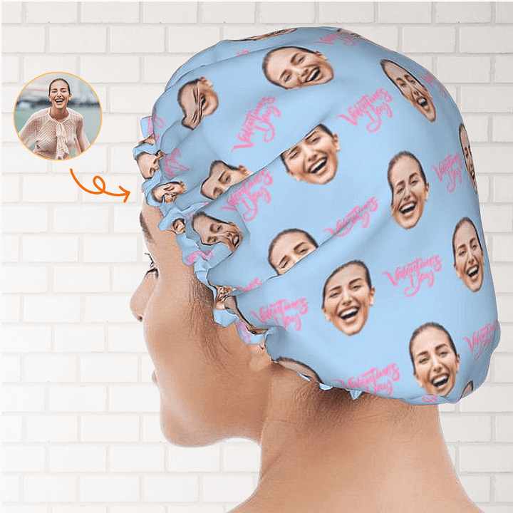 photo shower cap