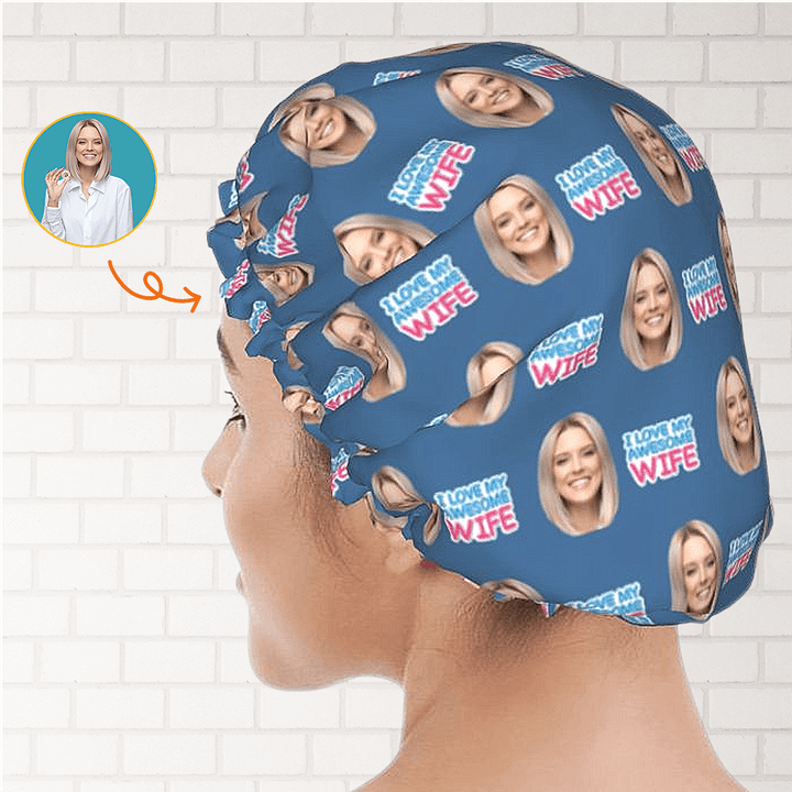 custom shower cap