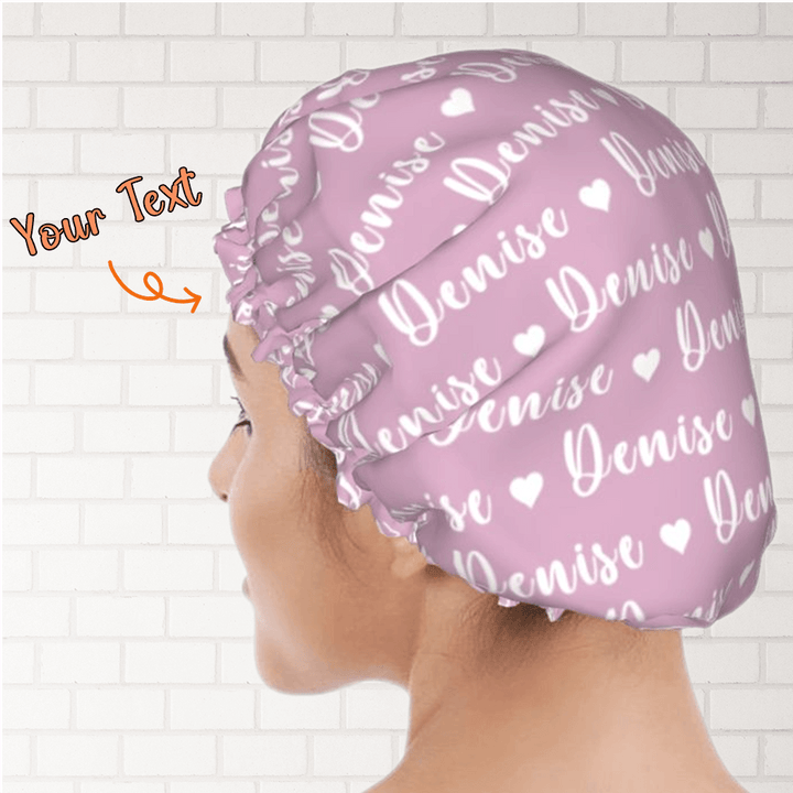 custom shower cap