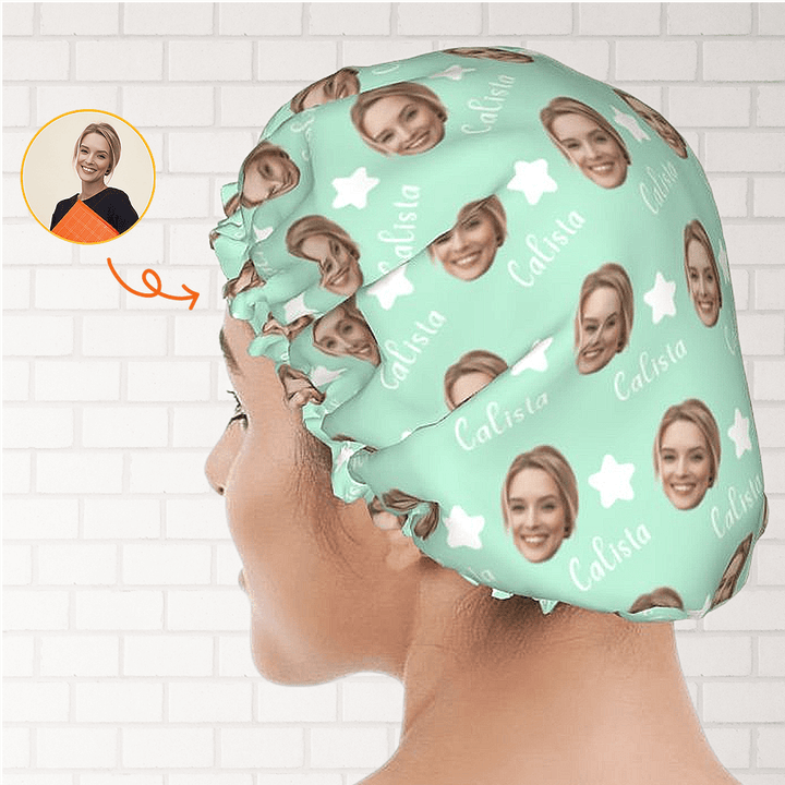 custom shower cap