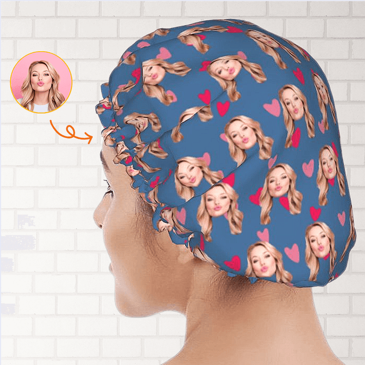 photo shower cap