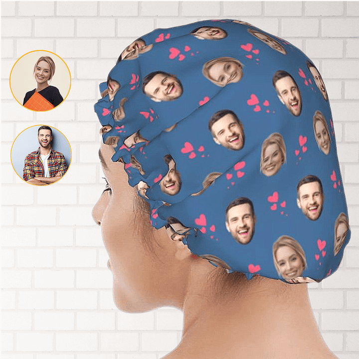 photo shower cap