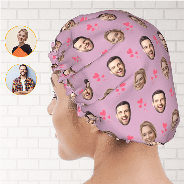 photo shower cap