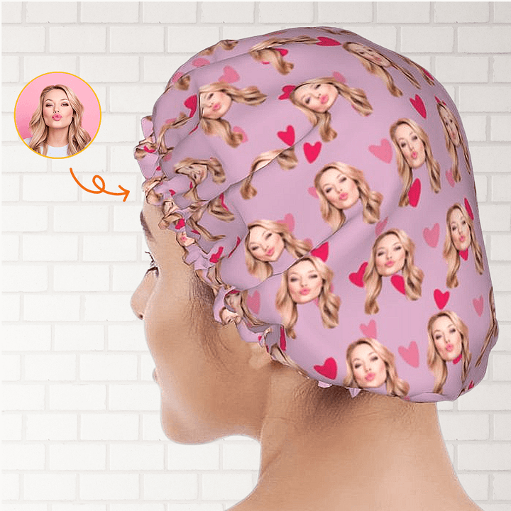 photo shower cap