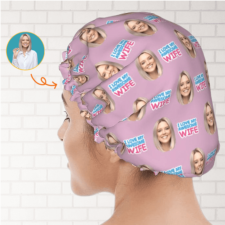 custom shower cap