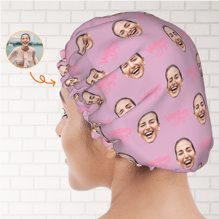 photo shower cap