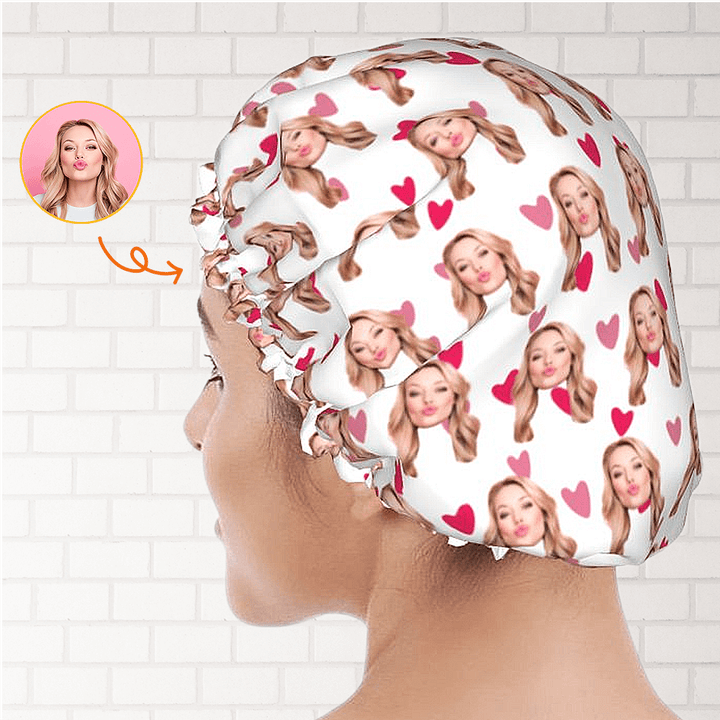 photo shower cap