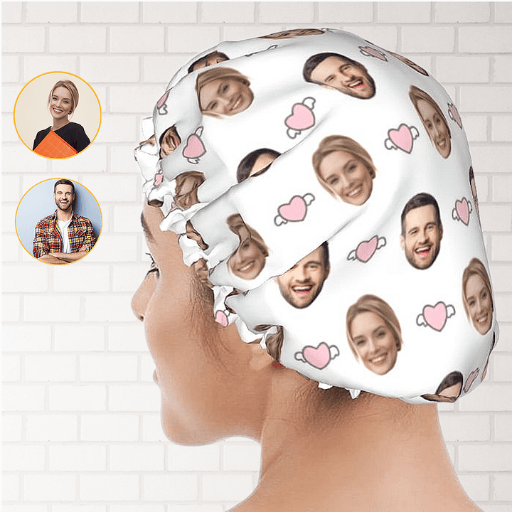 photo shower cap