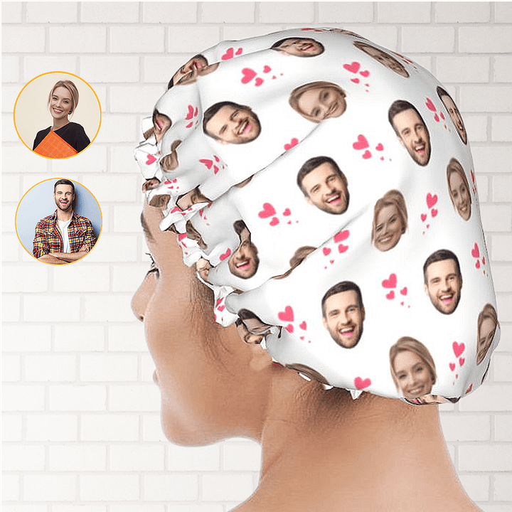 photo shower cap