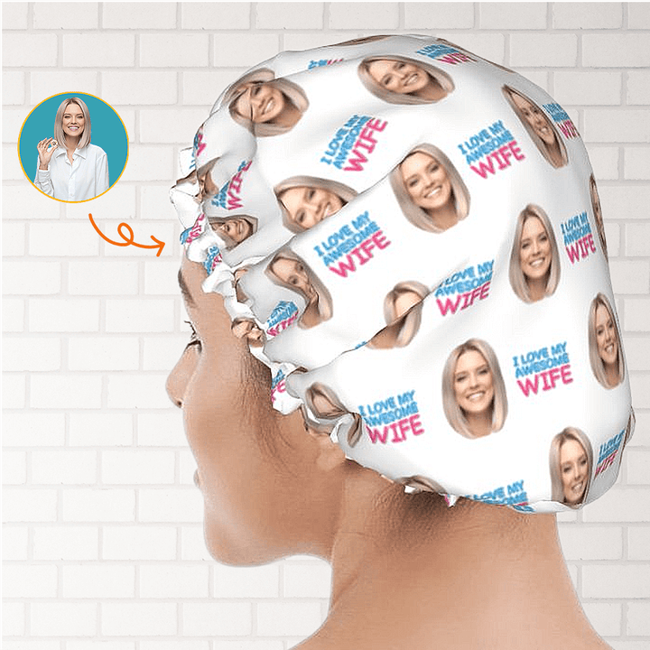 custom shower cap