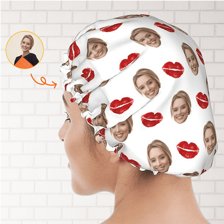 photo shower cap