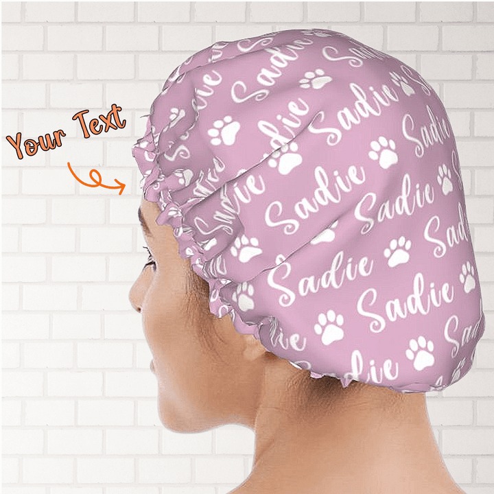 custom name shower cap