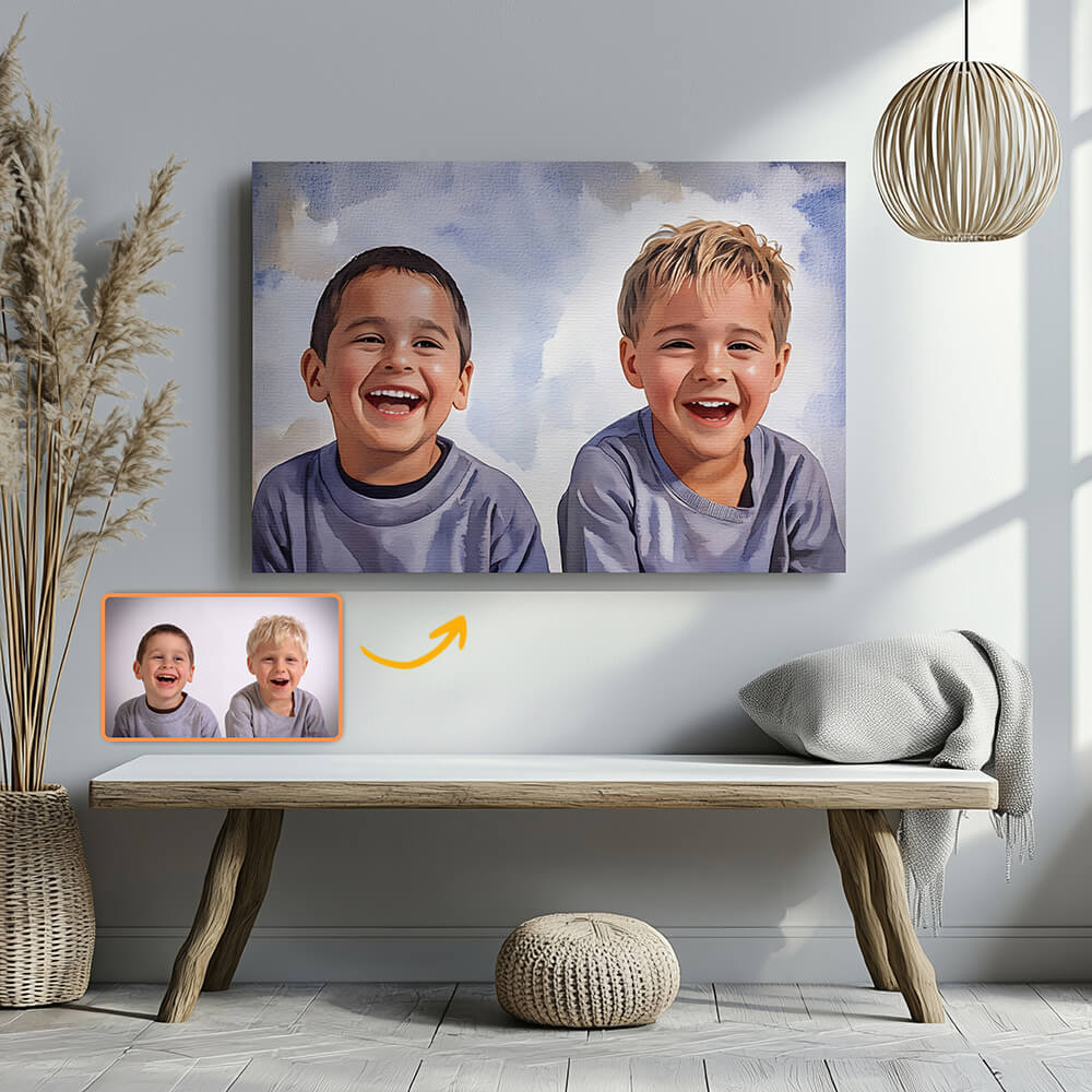 Custom Watercolor Portrait